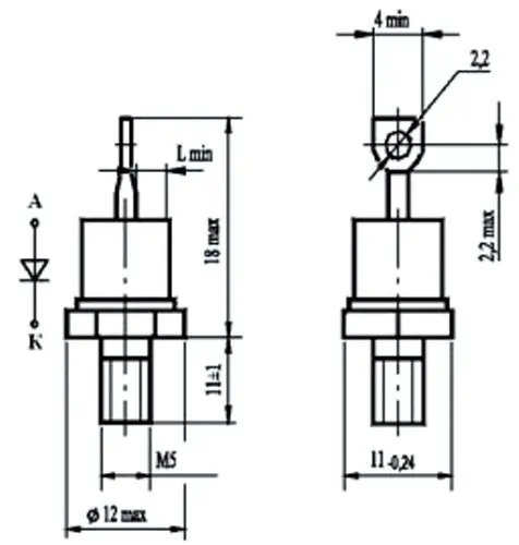 Д112-10Х-7 диод фото 5